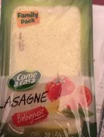 Mängden socker i Lasagne Bolognese