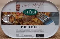 Mängden socker i Porc Créole