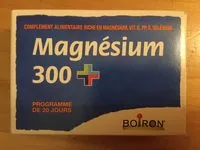 Mängden socker i Magnésium 300+ BOIRON