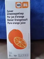 Mängden socker i Pur jus d'orange DELHAIZE