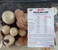 Mängden socker i Mélange de noix et fruits séchés