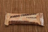 Mängden socker i Barre Commando Vanille