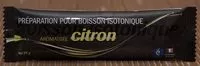 Mängden socker i Préparation pour boisson isotonique aromatisée citron