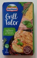 Mängden socker i Grill Taler mit Maasdamer & Kräutern der Provence