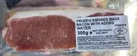 Mängden socker i Bacon fumé sans couenne avec eau ajoutée