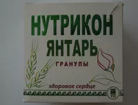 Mängden socker i Нутрикон янтарь гранулы