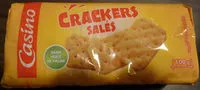 Mängden socker i Crackers salés Casino