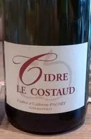 Mängden socker i Cidre Le Costaud (7% vol)