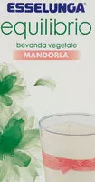 Mängden socker i bevanda vegetale mandorla