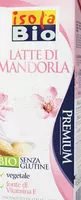 Mängden socker i latte di mandorla Isola Bio