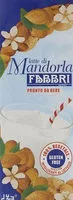 Mängden socker i latte di mandorla Fabbri