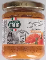 Mängden socker i Preparado para untar Bruscheta con pimiento