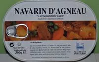 Mängden socker i Navarin d'Agneau