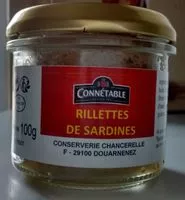 Mängden socker i Rillettes de Sardines