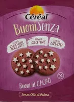 Mängden socker i Céréal, BuoniSenza buoni al cacao 