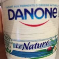 Amount of sugar in Yaourt nature Danone