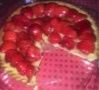 Mängden socker i Tarte au fraise