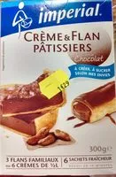 Mängden socker i Crème & Flan Pâtissiers saveur Chocolat
