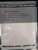 Mängden socker i Royal Flavour Marzipan