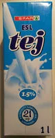 Mängden socker i SPAR ESL milk 1.5%