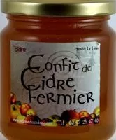 Mängden socker i Confit de Cidre Femier