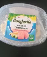 Mängden socker i Tortis et concombre au saumon