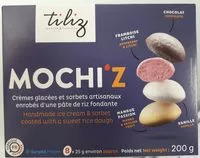 Mängden socker i Mochi 'z