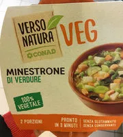 Mängden socker i Minestrone di verdure Verso Natura Conad
