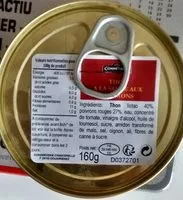 Mängden socker i Thon à la Sauce aux Poivrons