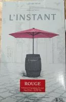 Mängden socker i L'Instant Rouge