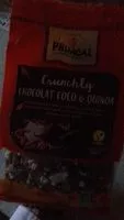 Mängden socker i crunchly chocolat coco et quinoa (priméal)