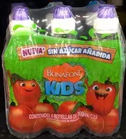 Mängden socker i Bonafont Kids sabor manzana 6 pack