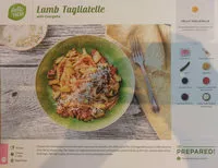 Mängden socker i Lamb Tagliatelle with Courgette