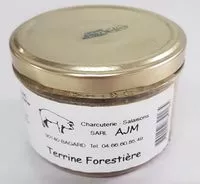 Mängden socker i Terrine Forestière