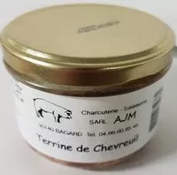 Mängden socker i Terrine de Chevreuil