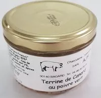 Mängden socker i Terrine de Canard au poivre vert