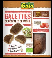 Mängden socker i Galettes de haricots blancs germés, tomate et basilic