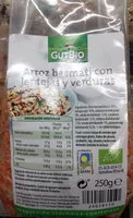 Mängden socker i Arroz basmati con lentejas y verduras