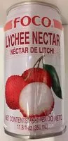 Mängden socker i Foco Lychee Nectar