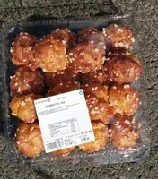 Mängden socker i Chouquettes