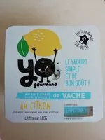 Mängden socker i Yaourt au lait frais de vache citron