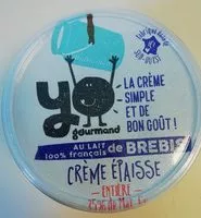 Mängden socker i Crème épaisse au lait de brebis YOgourmand