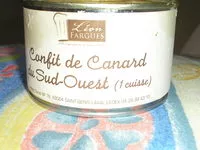 Mängden socker i Confit de canard du sud-ouest