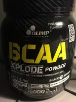 Mängden socker i OLIMP SPORT NUTRITION BCAA Xplode Fruit Punch 500 g