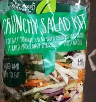 Mängden socker i Crunchy salad kit