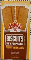 Mängden socker i Biscuits de campagne