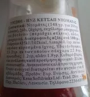 Mängden socker i Ketchup