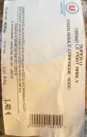 Mängden socker i Pain de mie tranche