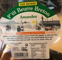 Mängden socker i P’tit Beurre Breton Amandes