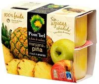 Mängden socker i Compota de manzana y piña